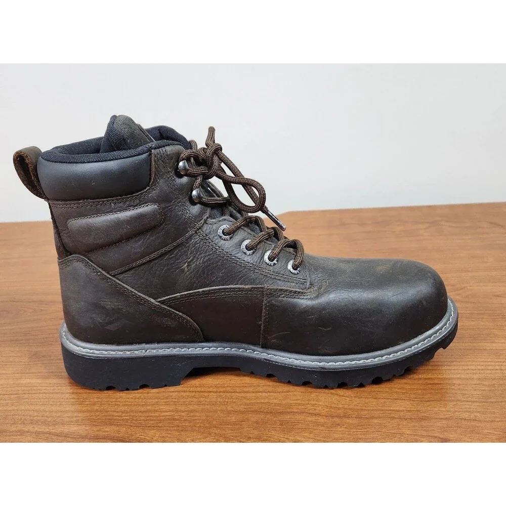 Wolverine Floorhand Men's Steel Toe Work Boots Brown W10633 Size 13M EH NWT